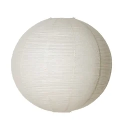 Lampskärm Rispapper Luna 80cm Ljusgrå