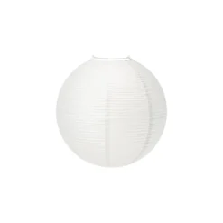 Lampskärm Rispapper Luna 40cm Vit