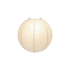 Lampskärm Rispapper Luna 40cm Vit