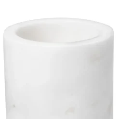 Ljushållare Alabaster 8x7cm Vit