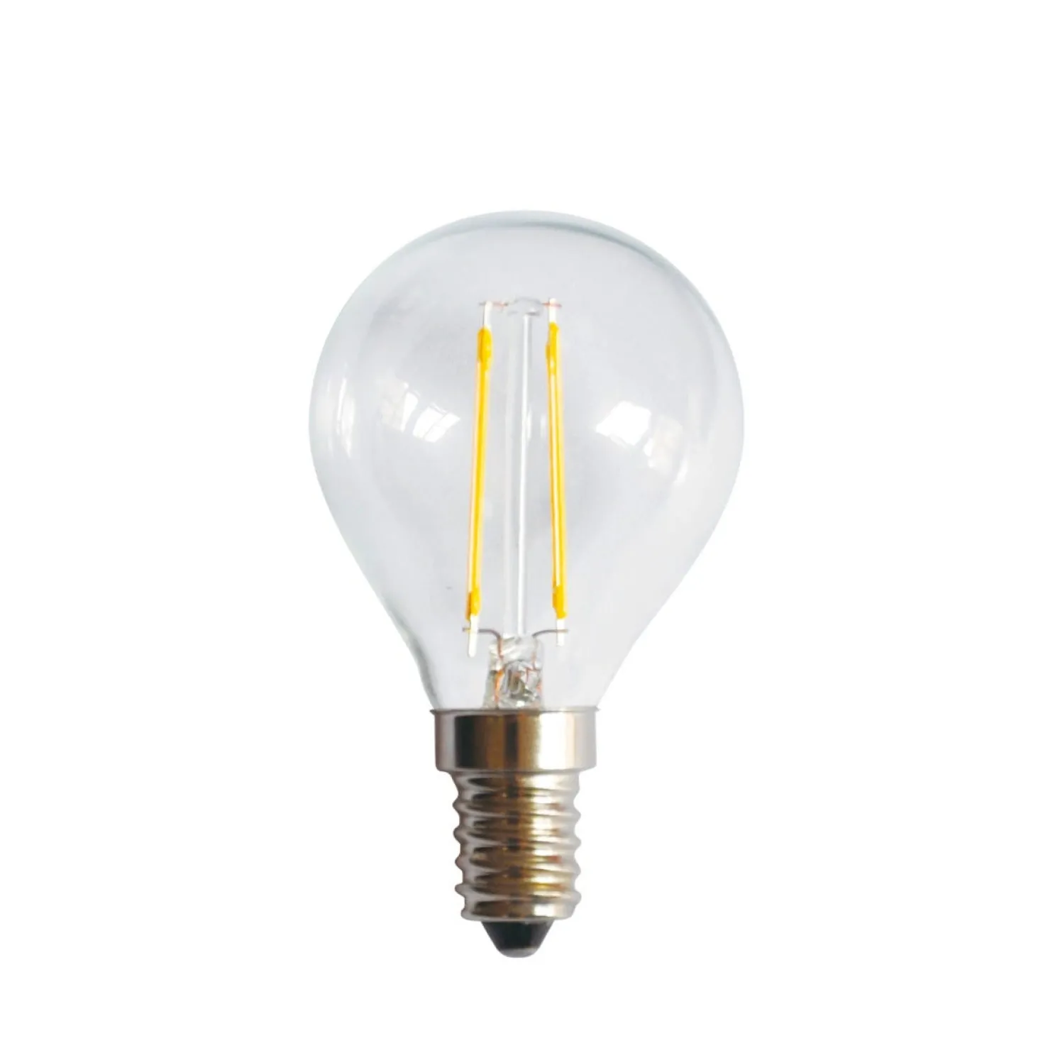 Ljuskälla E14 LED 1,5W Klar Transparent