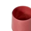 Ljuslykta Glas 10cm Röd