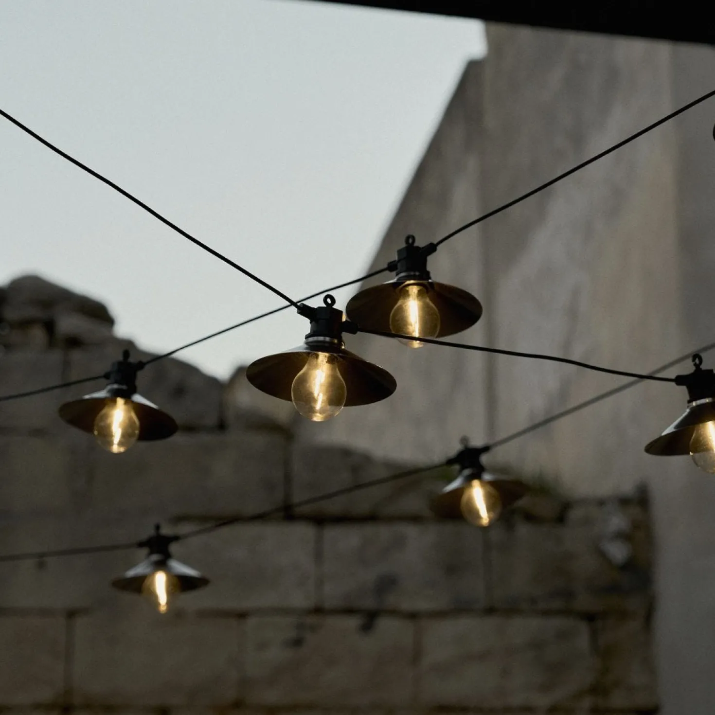 Ljusslinga Lampskärm 10 Ljuskällor 4,5m Stål