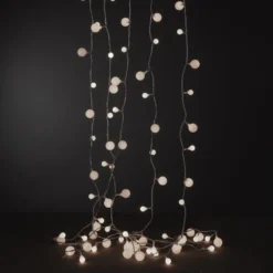 Ljusslinga 80 LED Boll 6,32m Transparent