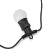 Ljusslinga LED Boll Opal 9,5m Svart
