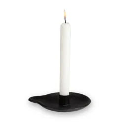 Ljusstake Gjutjärn 11x14cm Svart