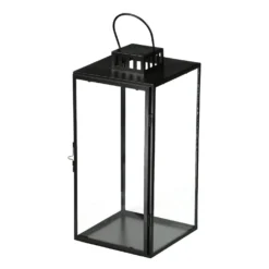 Lykta Metall 41cm Svart