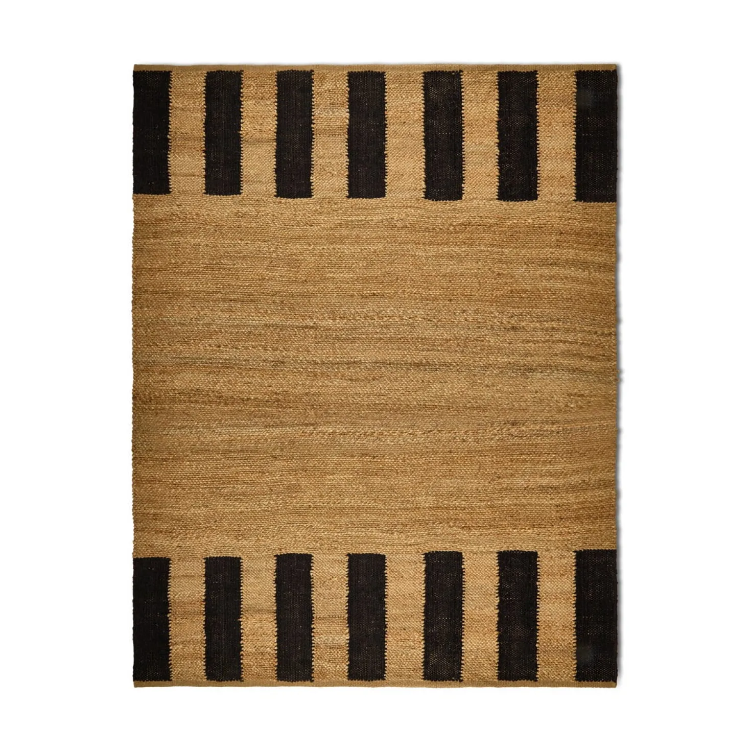 Matta Jute 170x240cm Natur/Svart