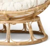 Rottingsoffa Oval Natur