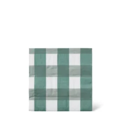 Servett 33cm 20-p Green Check