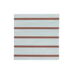 Servett Stripes 33cm 20-p Blå