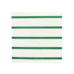 Servett Stripes 33cm 20-p Green