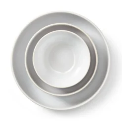 Skål Bruno Stengods 16cm Vit