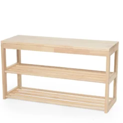 Sko/Sittbänk 86cm Trä