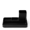 Skrivbordsförvaring Mono 24x8cm Svart