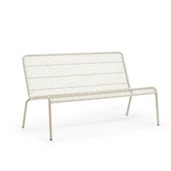 Soffa Palma Metall 126x72cm Beige
