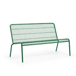 Soffa Palma Metall 126x72cm Grön