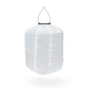 Solcellspendel Cylinder 25cm Vit