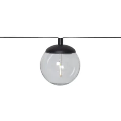 Solcellsslinga Globe 2,1m Transparant