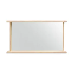 Spegel Trä 43x80cm Naturfärg