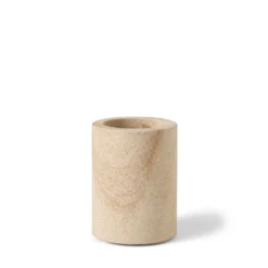 Tandborstmugg 7,6x10cm Marmor Sand
