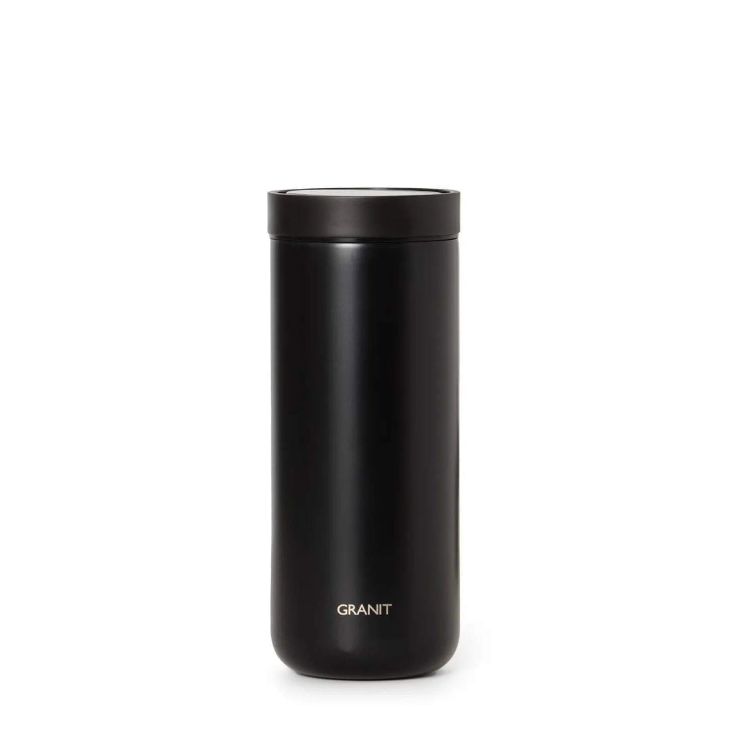 Termosmugg 380ml Stål Svart