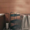 Toapappershållare Noa Fristående Svart
