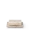 Tvålfat 9x12cm Marmor Beige