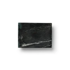 Tvålfat 9x12cm Marmor Svart