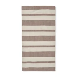 Utomhusmatta Återvunnen PET 80x150cm Mullvad