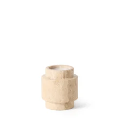 Värmeljuslykta Travertin 7x7cm